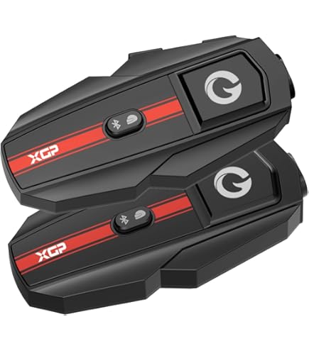 Amazon.co.jp: XGPMOTO バイク用インターコム 2人掛け通話システム